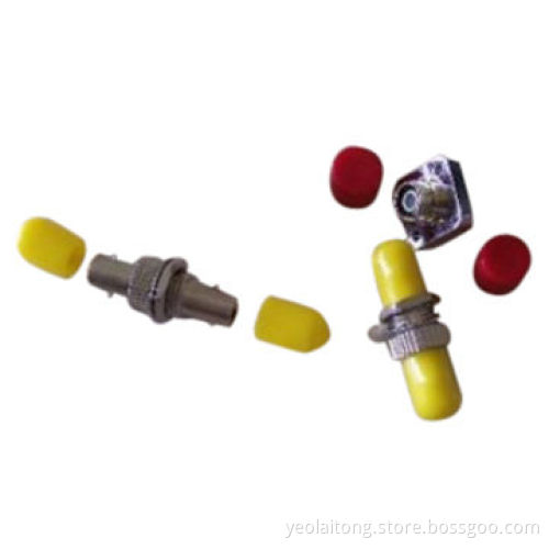 Fiber-optic adapter, simplex